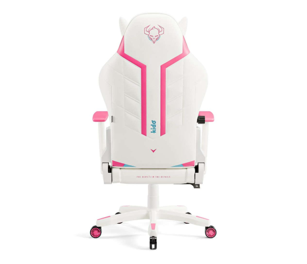 DIABLO Chairs X-RAY Kids Size różowo-biały - 1208696 - zdjęcie 4